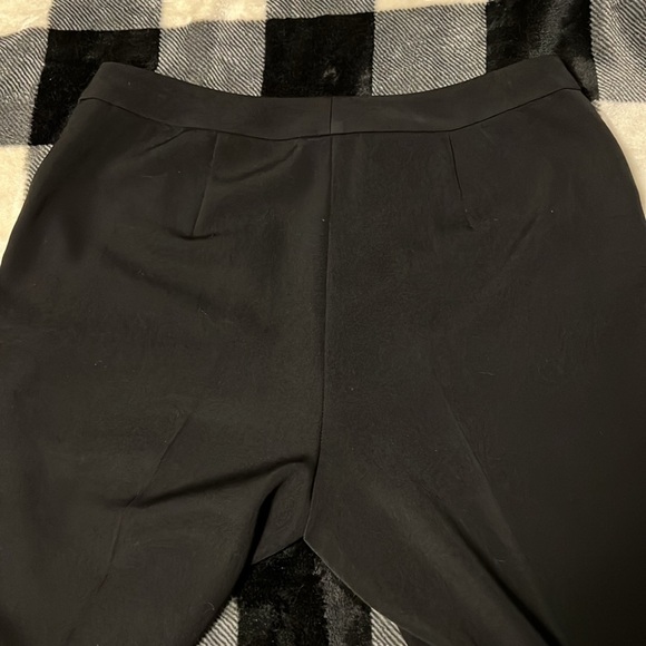 St. John Caviar Wide Leg Pants. Size 8. Black - Picture 15 of 17